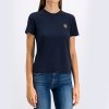 T-shirt Tommy Hilfiger koszulka bluzka damska granatowa